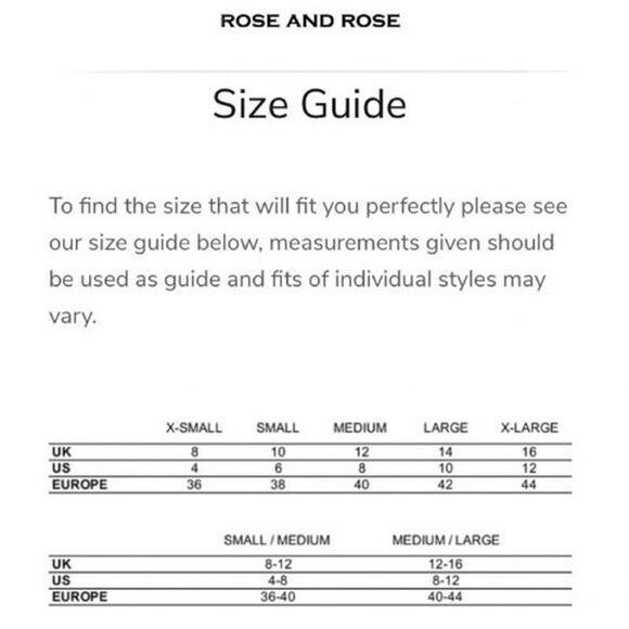 Rose & Rose Anthropologie Chambray Crochet Design Cotton Boho Casual Dress SZ L - Picture 11 of 11